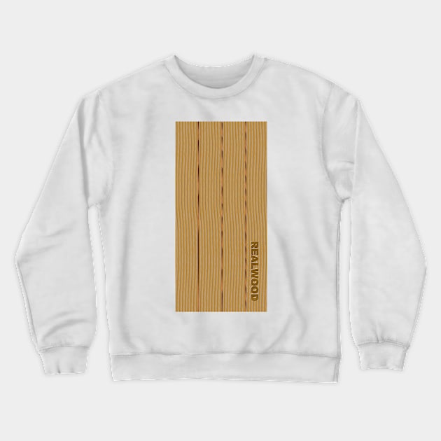 REALWOOD Crewneck Sweatshirt by CreativePhil